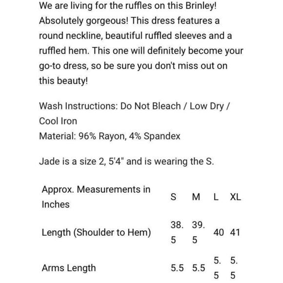 Ruffle Sleeved Knee Length Pink Modest Dress - Picture 2 of 5